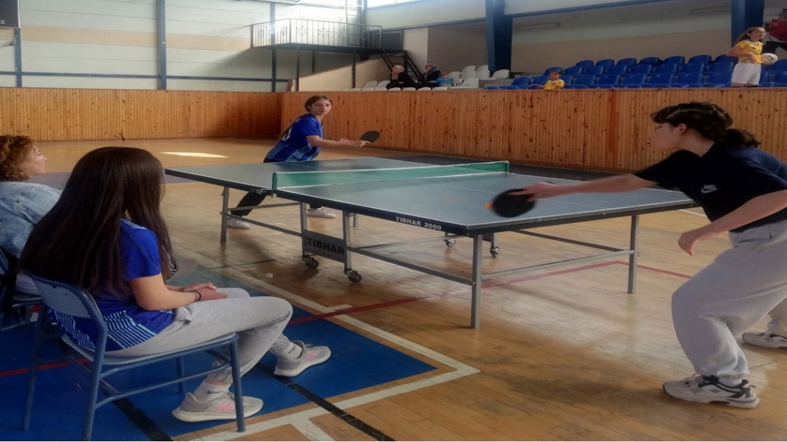 Okulumuzda100. Yıl Etkinlikleri Kapsamında  Kız Bocce ve Masa Tenisi Turnuvası Yapıldı.